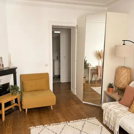 La Perle Du 16eme - 2 Pers - Lumineux - Cour Privative Apartmán Paříž